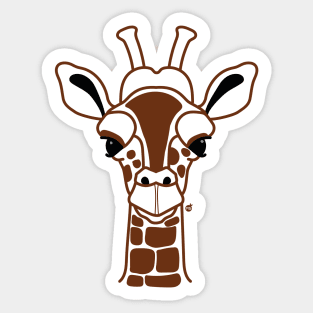 Giraffe MS Sticker